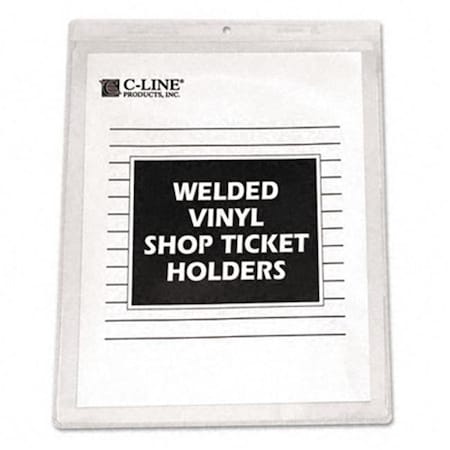 C-Line Products C-Line 80912 Vinyl Shop Seal Ticket Holders  Top-Load  9 x 12  Clear  50/box 80912